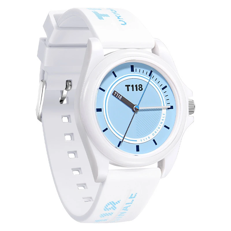 Montre enfant éducative avec bracelet en silicone doux